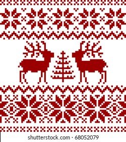 Christmas Norwegian pattern