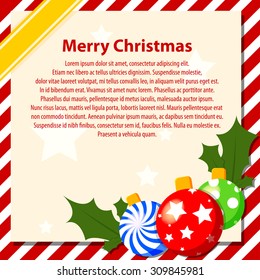 Christmas Note paper