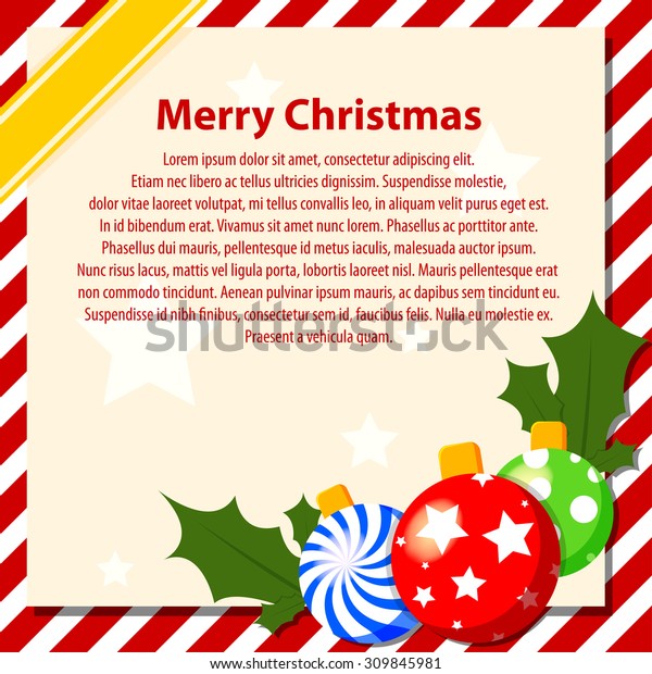 christmas-note-paper-stock-vector-royalty-free-309845981