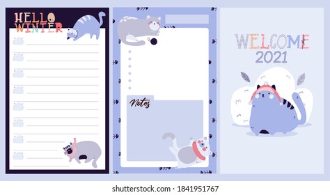 Christmas notepad, note, journal, postcards pattern cute sticker design