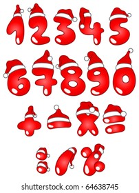 Christmas Numbers Images, Stock Photos & Vectors | Shutterstock