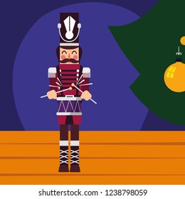 Christmas nutcracker design