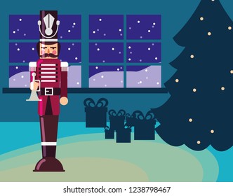 Christmas nutcracker design