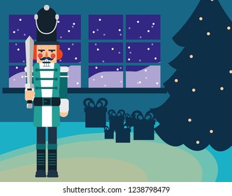 Christmas nutcracker design