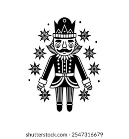 Christmas Nutcracker Illustrations - Festive and Classic Designs