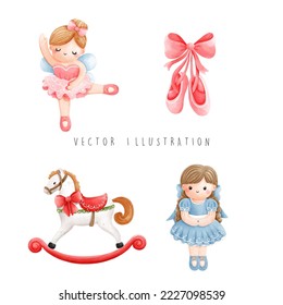 Christmas nutcracker, Christmas vector illustration