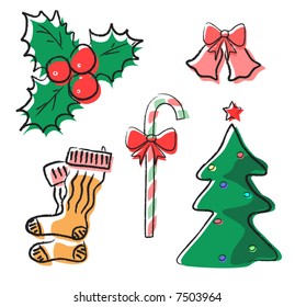 Christmas objects