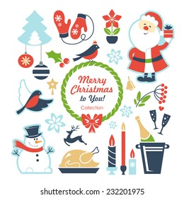 christmas objects collection