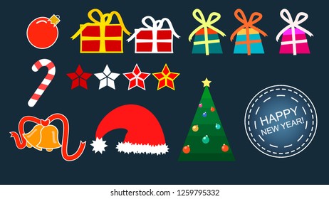 christmas objects symbols