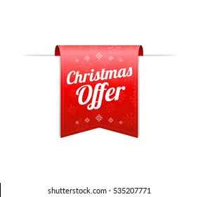 Christmas Offer Label