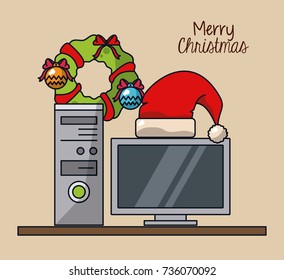 Christmas in office