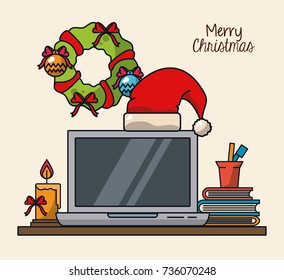 Christmas in office