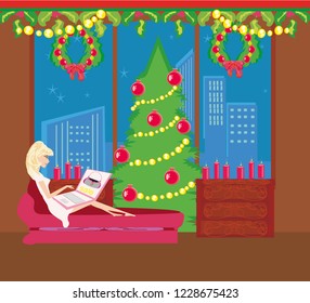 christmas online shopping