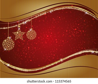 christmas ornament background