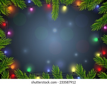 Christmas ornament background