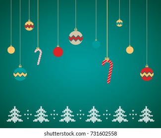 Christmas Ornament Background