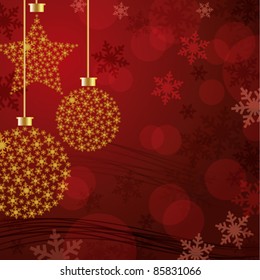 christmas ornament background