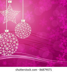 christmas ornament background
