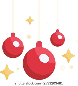 Christmas ornament ball element round object holiday