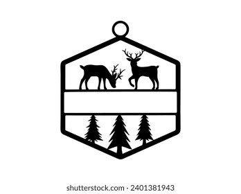 Christmas Ornament Decoration Laser Cutting