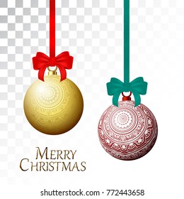 Christmas ornament  with isolated background