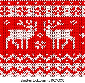 Christmas ornament: Sweater with deers