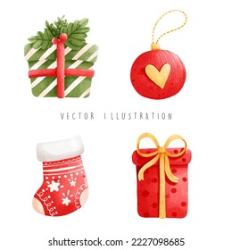 Christmas ornament, Christmas vector illustration