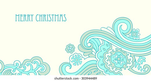christmas ornamental background