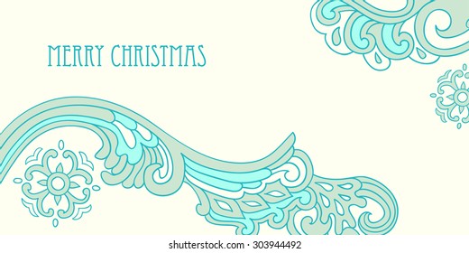 christmas ornamental background
