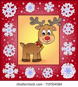 Christmas ornamental greeting card 3 - eps10 vector illustration.