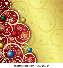 Weihnachtsschmuck-Hintergrund