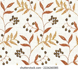 Christmas ornaments from the branches textured leaf on white background. Branches of trees. Eucalyptus sprigs with red berries.