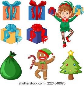 Weihnachtsschmuck und -elemente