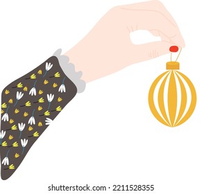 Christmas ornaments. Garlands, flags, labels, bubbles, ribbons and stickers. Collection of Merry Christmas decorative icons. 