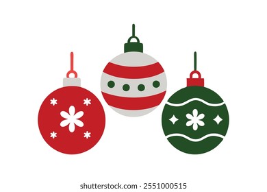 Christmas Ornaments Silhouette Images Vectors