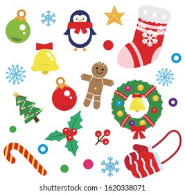 Christmas ornaments that can be seen in winter