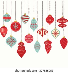 Christmas Ornaments,Christmas Balls Decorations,Christmas Hanging Decoration set.