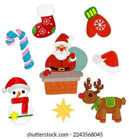 Ilustración vectorial de paquete de Navidad .