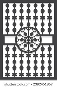 Christmas panel wall decor design