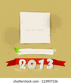 Christmas paper background set