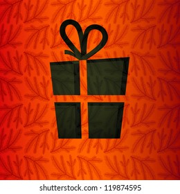 fondo de papel de Navidad, ilustración de eps8 vectoriales