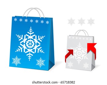 Christmas Paper Bag Design