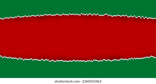 Christmas paper silhouette pattern background