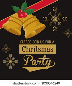 Christmas part invitation card