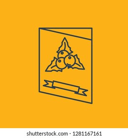 Christmas Party Day Icon Vector Graphic Download Template Modern
