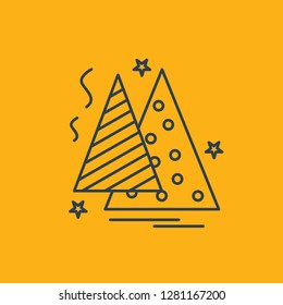 Christmas Party Day Icon Vector Graphic Download Template Modern