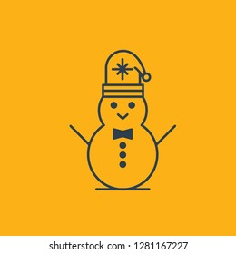 Christmas Party Day Icon Vector Graphic Download Template Modern
