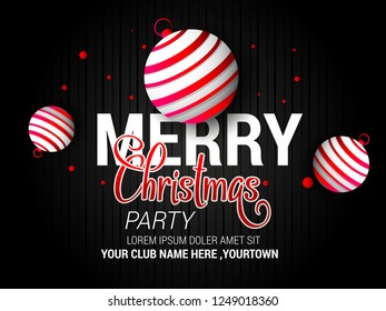 Christmas Party flyer