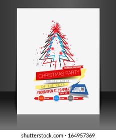 Christmas Party Flyer & Poster Cover Template