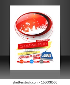 Christmas Party Flyer & Poster Cover Template
